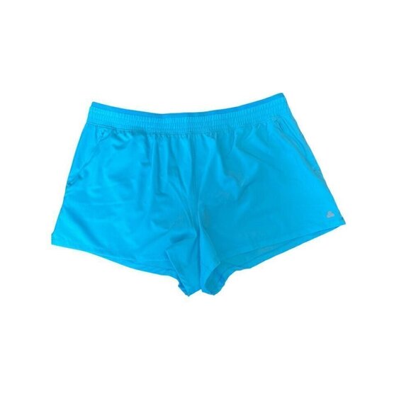 Women's Tek Gear Mid Rise Shorts XX Large, Party Blue, Teal - Picture 1 of 6